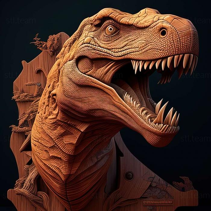 3D model Herrerasauria (STL)